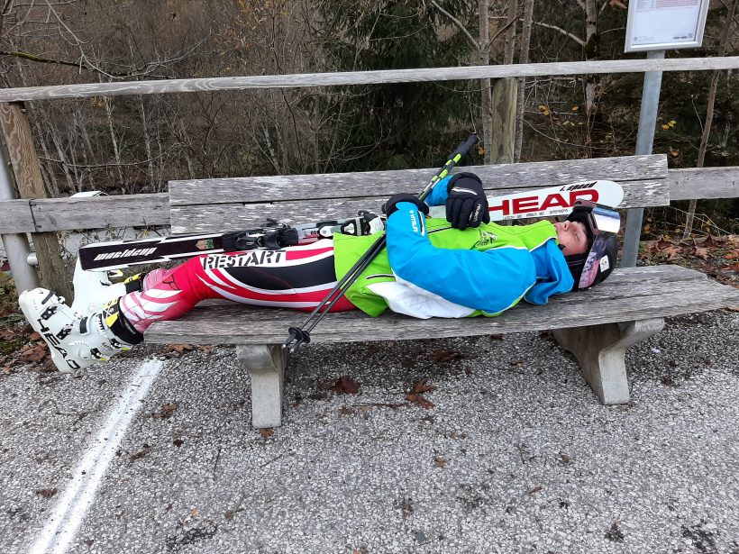 Meine Ski und ich …. die große Liebe am Skitrainingscamp 1!