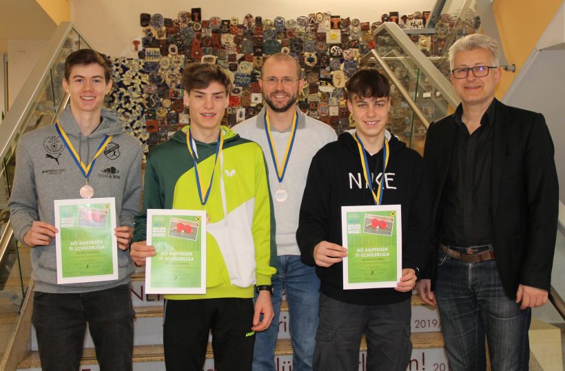 3. Platz bei der Landesmeisterschaft im Tischtennis