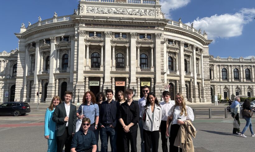 Die 8A im Bann des Theaters