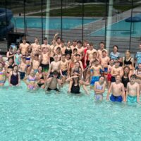 Schwimmtraining mit der Volksschule St. Georgen am Ybbsfeld