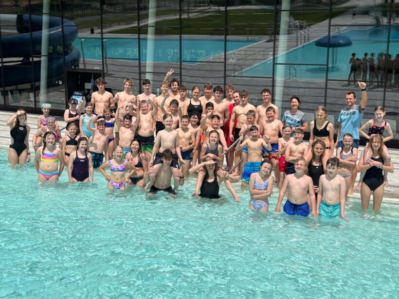 Schwimmtraining mit der Volksschule St. Georgen am Ybbsfelde
