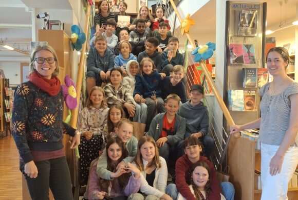 „Story Time“ mit der amerikanischen Sprachassistentin in der Stadtbücherei Amstetten „Story Time“ mit der amerikanischen Sprachassistentin in der Stadtbücherei Amstetten