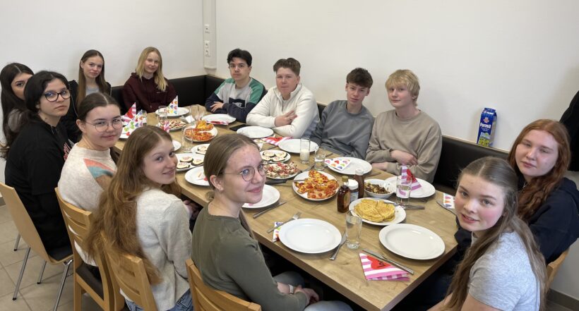 Cooking Class 5AG –” Cooking is caring – Happy Valentine’s Day”