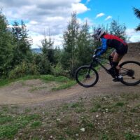 Downhill-Action bei den Wexl Trails