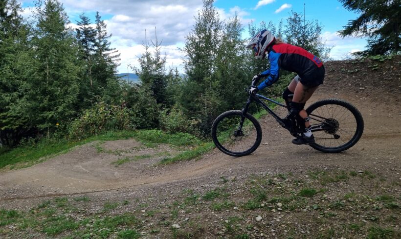 Downhill-Action bei den Wexl Trails