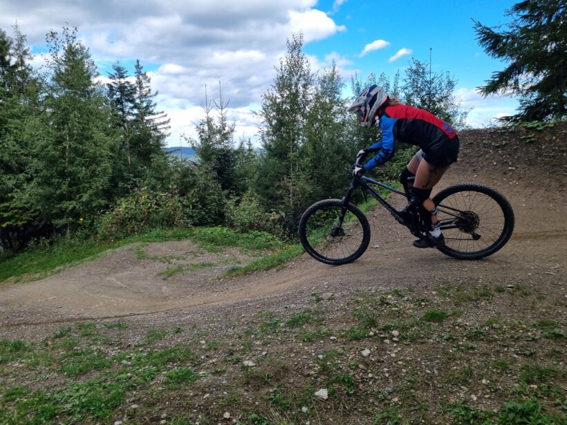 Downhill-Action bei den Wexl Trails