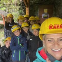 Wandertag der 3c und 3e Klasse zur Ötscher-Tropfsteinhöhle