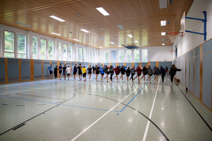 Training von früh bis spät!