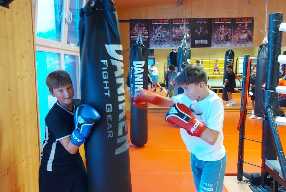 Voller Einsatz beim Boxen und in den Slings