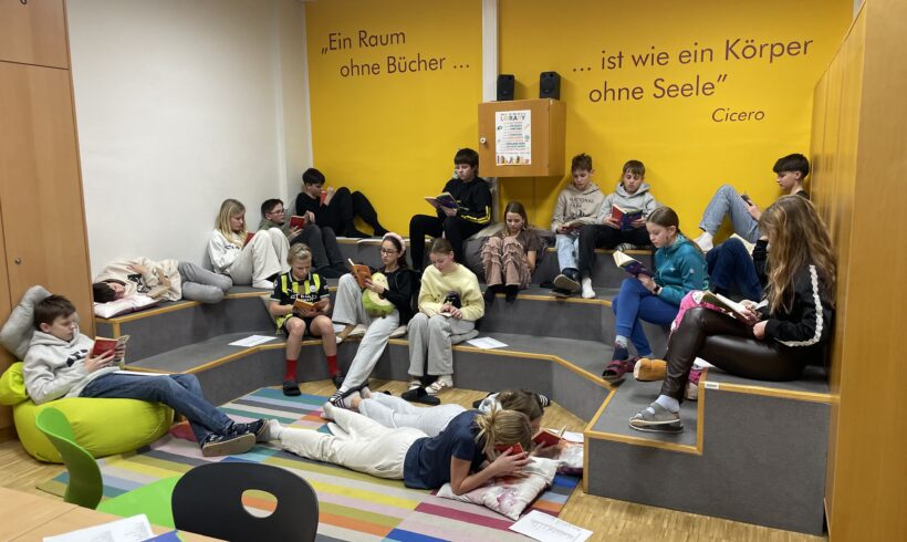 Lesenacht der 3c – Lesen, Spaß und Gemeinschaft Lesenacht der 3c – Lesen, Spaß und Gemeinschaft