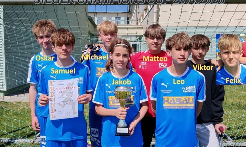 Heimsieg beim Fußballturnier