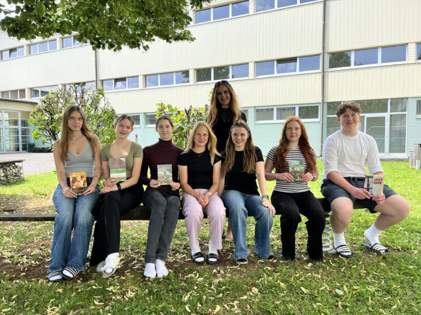 On lit en français! Wir lesen auf Französisch!